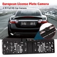 thumbnail image 2 of Marco Para Matrícula Cámara De Marcha Atrás Infrarroja Hd Impermeable Vista Trasera De Coche Respaldo Visión Nocturna Soporte De La Ue Kearding VI006676-00, 2 of 5