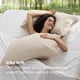 thumbnail image 3 of Fundas de almohada Bedsure Queen 51 x 76 cm, juego de 2, color beige, frescas, 3 of 8