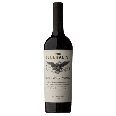 The Federalist Cabernet Sauvignon California Red Wine, 750 ml Bottle, 14% ABV