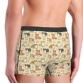 thumbnail image 6 of Salouo Cartoon Shiba Inu Dog Print Men's Boxer Briefs,Breathable Underwear Elastic Waistband Briefs for Men -XX-Large, 6 of 8