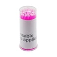 thumbnail image 2 of 100 bastoncillos de algodón desechables para extensiones de pestañas para mujer. rosa medio, 2 of 9
