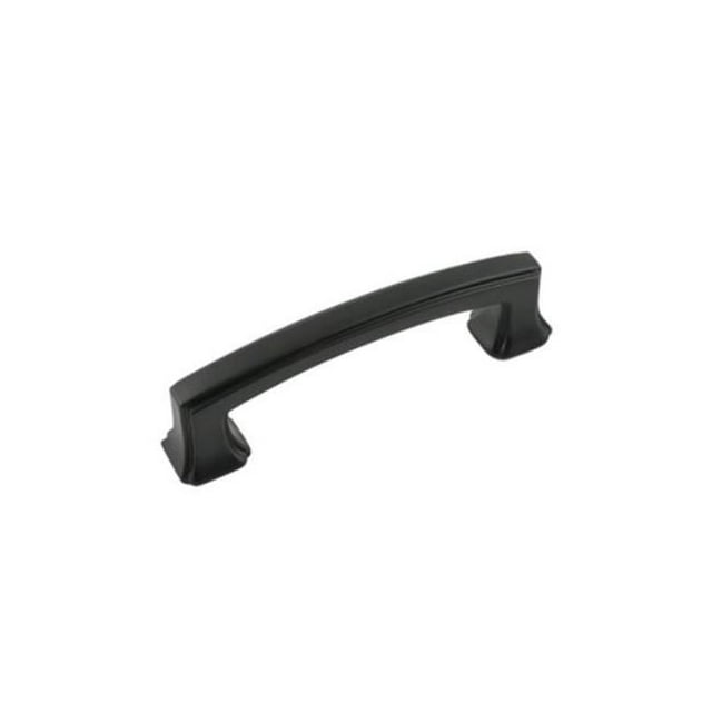 Hickory Hardware P3231-MB-10B 3 Po CC Ponts Cabinet Pull&44; Noir Mat - Pack de 10