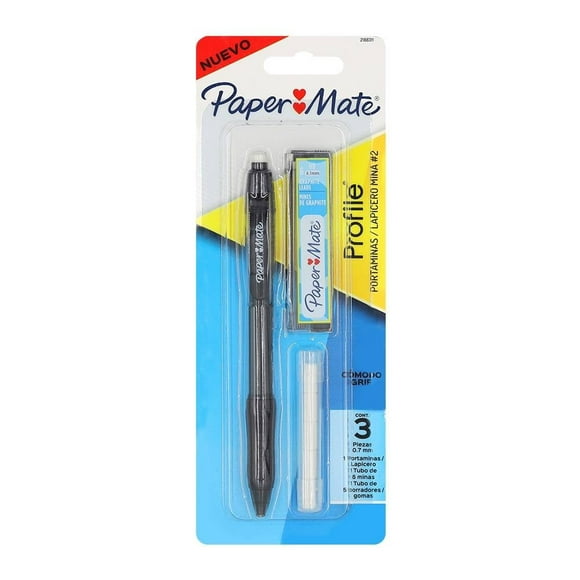 Lapicero Paper Mate Color Negro 0.7 mm 1 Pieza