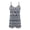 Blue Tropical Tribal, variant on ZAITUBLES Womens Summer Casual Romper Sleeveless Short Jumpsuits Loose Adjustable Spaghetti Strap Outfit with Front Pockets, Soft Resort Lounge Wear, Gray Leopard Print Print, Size 2XL