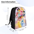 thumbnail image 4 of Commuter Daypack for Men and Women, Princess Style Art Inspired Graphic Bag, 4 of 6