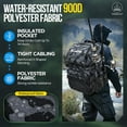 thumbnail image 7 of Cooler Fishing Backpack with Rod Holders 45L Large Water-resistant Tackle Bag for Men and Fathers, 7 of 7