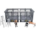 thumbnail image 4 of WWE Wrestling NXT TakeOver War Games Playset [2 NXT Rings, 2 Connecting Cages & Keith Lee Figure!], 4 of 5