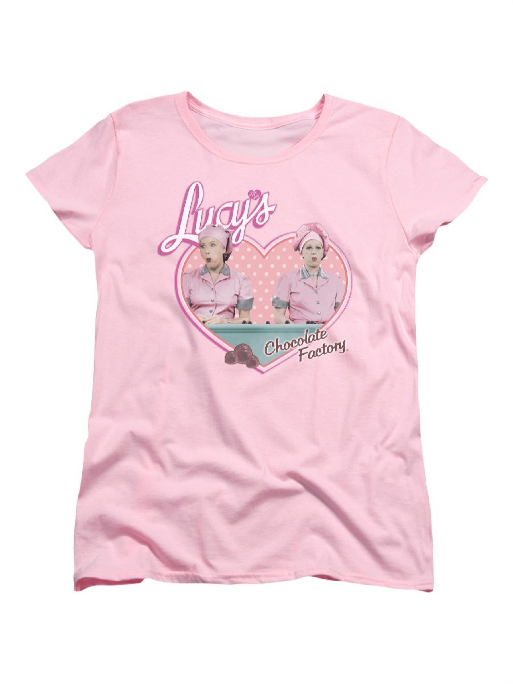 Authentic I Love Lucy TV Show Trading Card Baseball Ladies Women T-shirt top 