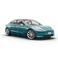 thumbnail image 6 of Rwraps Blue Wood Plank Peacock Gloss Vinyl Film Wrap 59in x 14ft Vinyl Vehicle Car Film Sheet Roll, 6 of 9