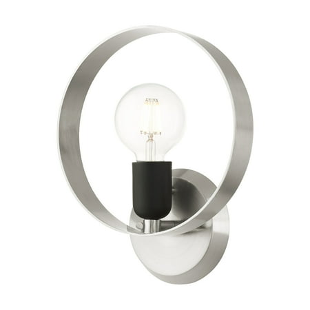 

Livex Lighting 46421 Modesto 11 Tall Wall Sconce - Nickel
