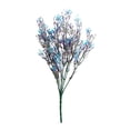 thumbnail image 2 of Fake Flower Bouquet Blue Artificial Faux Flowers Fake Artificial Flowers For Wedding Home Office Party Hotel Yard Decoration, Household Imitation, 2 of 9