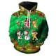 thumbnail image 5 of Sudadera con capucha y estampado 3D de Papá Noel y muñeco de nieve, novedad en sudaderas con capucha y gráfico navideño de Feliz Navidad, sudaderas con capucha unisex de invierno, 5 of 5