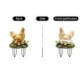 thumbnail image 6 of Resin Hen and Chicks Garden Stake Figurine Farm Animal Sculpture Outdoor Yard Lawn Decor Ornament for Landscaping, 6 of 6