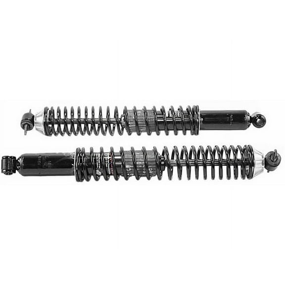 Rear Shock Absorber and Coil Spring Assembly - Compatible with 1982 - 2004 Chevy S10 1983 1984 1985 1986 1987 1988 1989 1990 1991 1992 1993 1994 1995 1996 1997 1998 1999 2000 2001 2002 2003