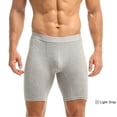 thumbnail image 2 of CHAOYUNYI Men's Cool Breathable Cotton Moisture-Wicking Boxer Briefs, Multicolor (5-Pack), 2 of 7