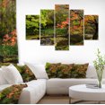 thumbnail image 1 of Fall Trees in Bright Colors - Landscape Canvas Art Print, 1 of 3