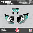 thumbnail image 2 of Kalair GFX Graphics Kit for Husqvarna Enduro 4-STORKE FE350,FE450 and FE501 (2020-2023) Turbo Series, 2 of 5