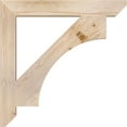 thumbnail image 3 of Ekena Millwork 3 1/2"W x 28"D x 28"H Westlake Slat Smooth Bracket, Douglas Fir, 3 of 4