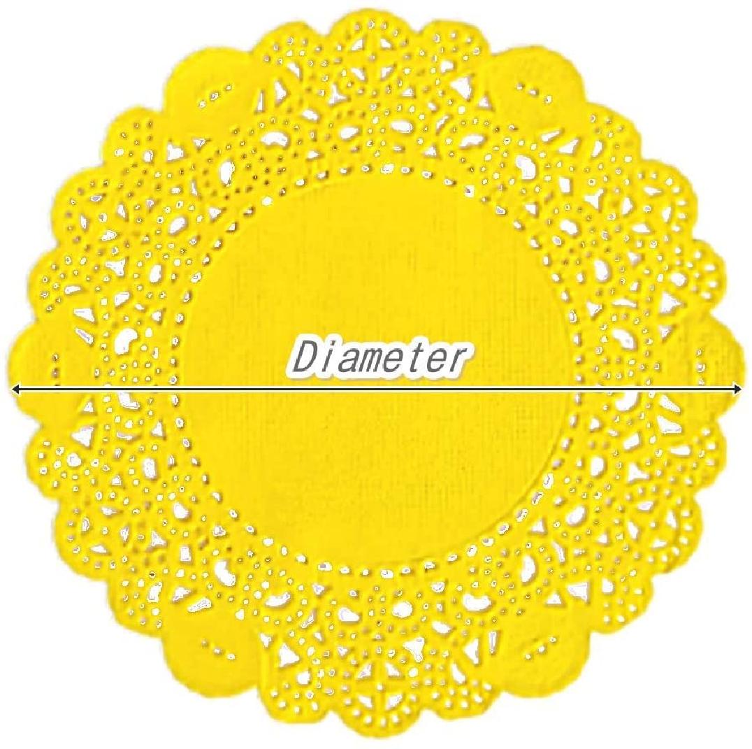 Premium disposable Rectangular paper doilies 250sheets NonDust, Clean