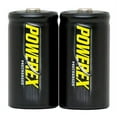 thumbnail image 3 of Powerex Low Self-Discharge Precharged C Rechargeable NiMH Batteries - 1.2V, 5000mAh, 2-Pack (MHRCP2), 3 of 3