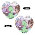 thumbnail image 2 of Pofeuu Moriah Elizabeth for Portable Pocket Makeup Mirror PU Cover Compact Travel Mirror with Normal and Magnifying Double Sided Glass-Round Shape-Heart Shape, 2 of 9