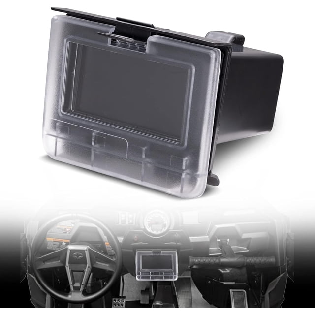 A & UTV PRO RZR Center Console Dash Storage Box, Upgraded with Seal,ABS Plastic Center Compartment Dry Box for 2014 2015 2016 2017 2018 Polaris RZR XP 4 1000 S 900 Accessories