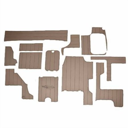 Chaparral Boat Non-Skid Deck Mats 60.00641 | 2022 347SSX Snap-In (Kit)