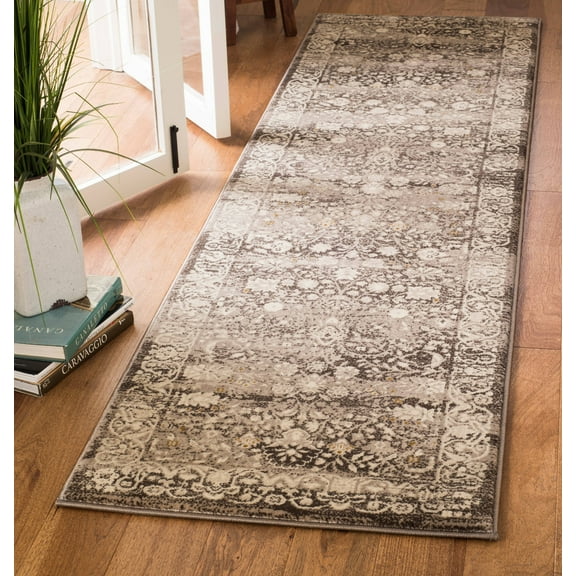 Safavieh SER213 Serenity Area Rug-Finish:Brown/Creme,Shape:Runner,Size:2'-3" X 8'