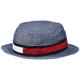 thumbnail image 1 of Sombrero de pescador Tommy Hilfiger Jereth para hombre Chambray, 1 of 2