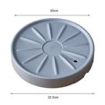 thumbnail image 7 of Hadanceo Flower Pot Tray 13 Inch Rolling Plant Caddy with Silent Wheels Easy Pot Movement Thickened Resin Flower Pot Tray, 7 of 7