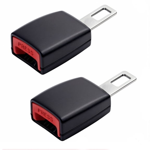 4.7-inch Seat Belt Buckle Extender, Seat Belt Buckle for Cars, 2 Pcs