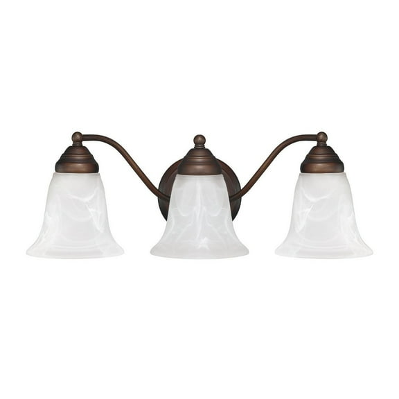 Capital Lighting - 3 Light Traditional Bath Vanity Approved for Damp Locations -