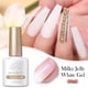 thumbnail image 2 of Born Pretty Milky Jelly White Gel Esmalte De Uñas Semi Permanente Soak Off UV LED Barniz 10ml, 2 of 4