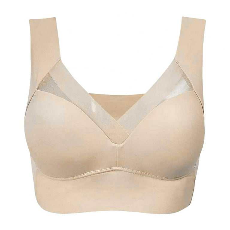 ZYAPCNGN Women Sports Bra Seamless Wireless Sport Bras For Yoga Workout  Fitness Push Up Womens Camisoles Crop Tops, Beige, One Size : :  Clothing, Shoes & Accessories