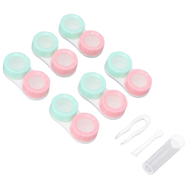 Contact Lens Case Kit,Contact Lens Case Professional Portable Contact Lens Box Contact Lens Holder Ultimate Comfort