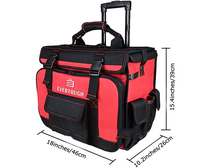 INTBUYING Portable MultiFunction Trolley Tool Bag Organizer Storage