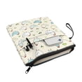 thumbnail image 2 of HELLHERO Chicken Garden Book Cover with Lightweight Polyester Fabric Zipper Pouch with Handle for Bible or Book Carrying Book Case, 2 of 8