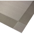 thumbnail image 5 of Placemats Set of 4 Washable Easy to Clean Woven Vinyl Table Mats for Kitchen Table Woven Table placemats Mats 12x18 inches (Grey), 5 of 7