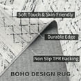 thumbnail image 6 of VUNATE Rugs for Living Room 8x10 Washable Large Area Rug Soft Non-Slip Bedroom Dining Room Floor Accent Rug Boho Carpet Indoor Rug Black, 6 of 6