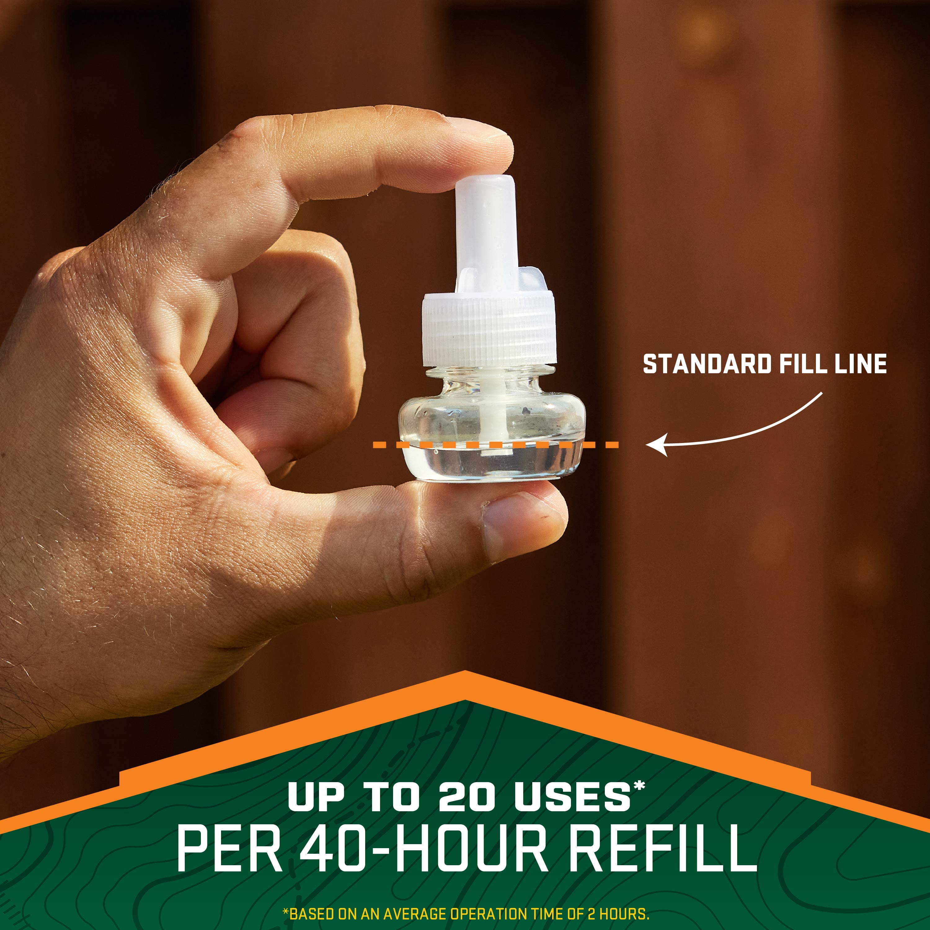 (2 pack) Repel Realm Zone Mosquito Repellent Refill Cartridge, Mosquito Repeller
