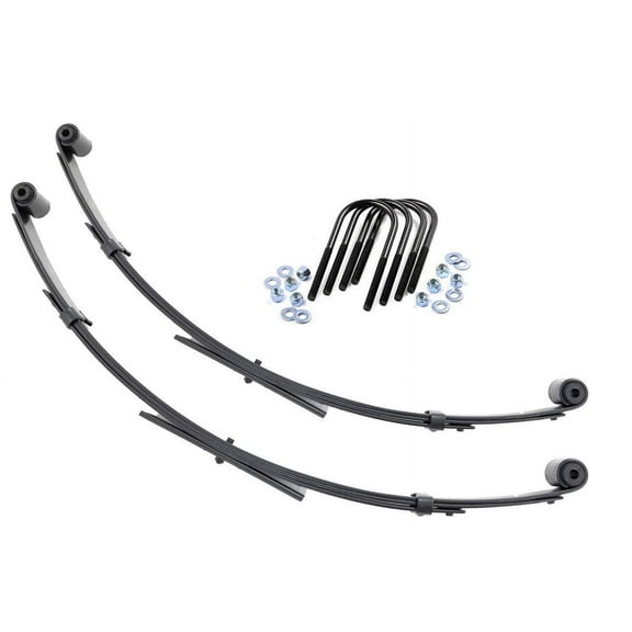 Rough Country 2.5" Front Leaf Springs for 1987-1995 Jeep YJ - 8009Kit