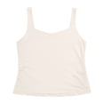 thumbnail image 4 of Gyujnb Women Y2K Square Neck Sleeveless Crop Cami Tank Top, Slim Fit Basic Casual Going‑Out Camisole,Beige, 4 of 4