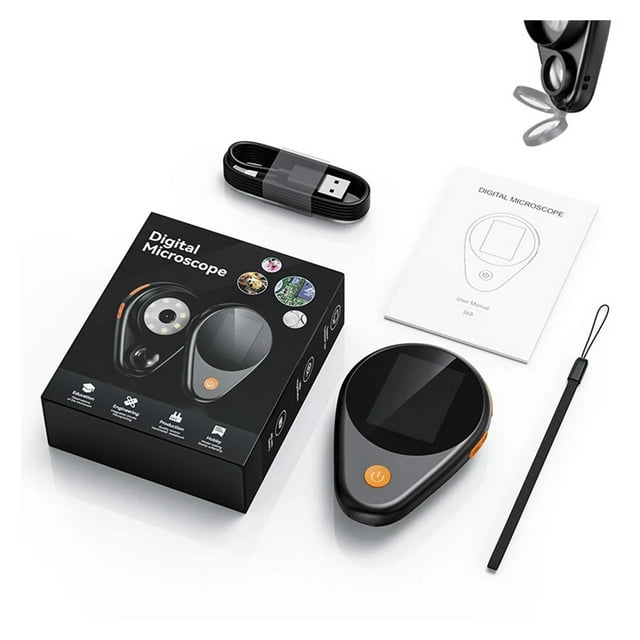Auto Focus Digital Microscope - 500X Magnification, Portable 2MP Electronic Magnifying Glas ,Widely Used