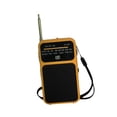 thumbnail image 3 of BELOVING Pocket Radio Easy to Use Clear Panel Multifunctional with Light Professional Orange, 3 of 9
