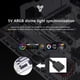 thumbnail image 5 of Titular De La Tarjeta De Vídeo Titular De La Tarjeta De Vídeo Soporte de tarjeta gráfica ARGB ajustable 5V 3PIN conector de soporte para computadora (negro), 5 of 9