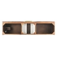 thumbnail image 3 of James Martin Furniture 388-V72S-LTO-RG-DGG 72 in. Columbia Latte Oak & Radiant Gold Single Bathroom Vanity with Glossy Dark Gray Solid Surface Top, 3 of 7
