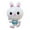 A, variant on Linnyunggg Easter Cartoon Bunny Rabbit Easter Decoration Inflatable Bunny Easter Party Decoration Inflatable Toy 16ft Inflatable Screen Outdoor Water Inflatable