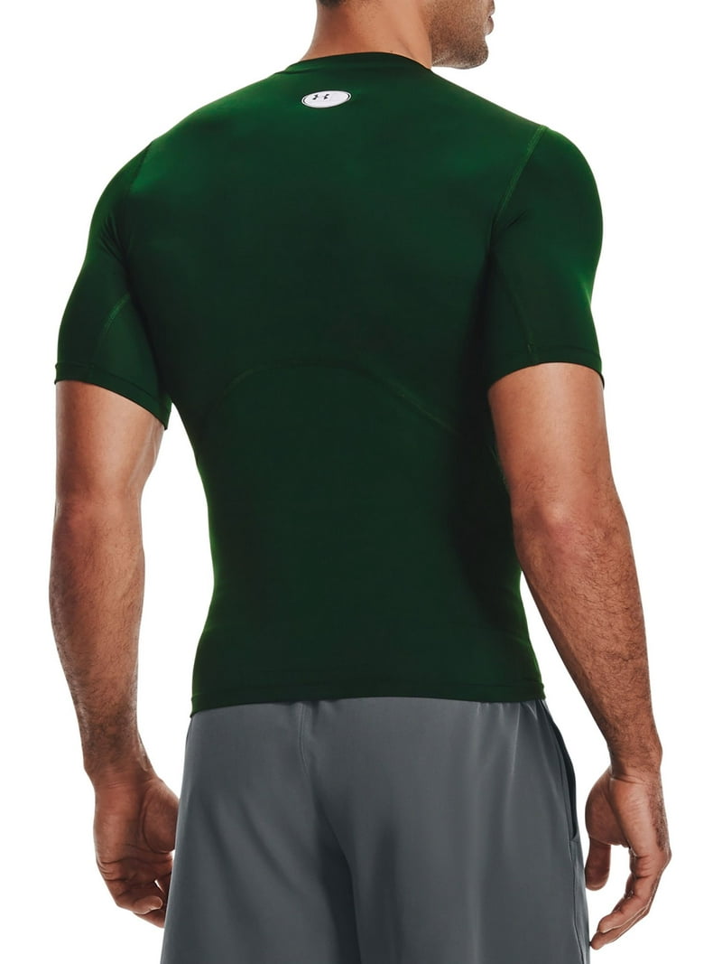 Under Armour HeatGear レッド・深緑色３枚セット Under Armour Men's HeatGear Compression T-Shirt (Forest Green