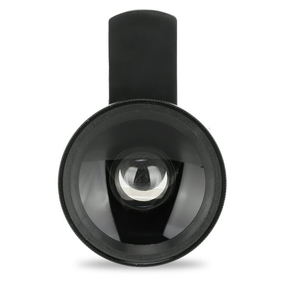 Lente Profesional de Teléfono 2 en 1, Gran Angular de 0,45X + Lente Macro de 12,5x, Con Clip, Kits de Lentes de Cámara HD Universales para Telefonos Móviles, Tabletas