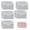 24x18cm horizontal style, variant on 50 Pcs Die Cuts Storage Pockets Stamp Storage Bag Plastic Envelopes Pockets